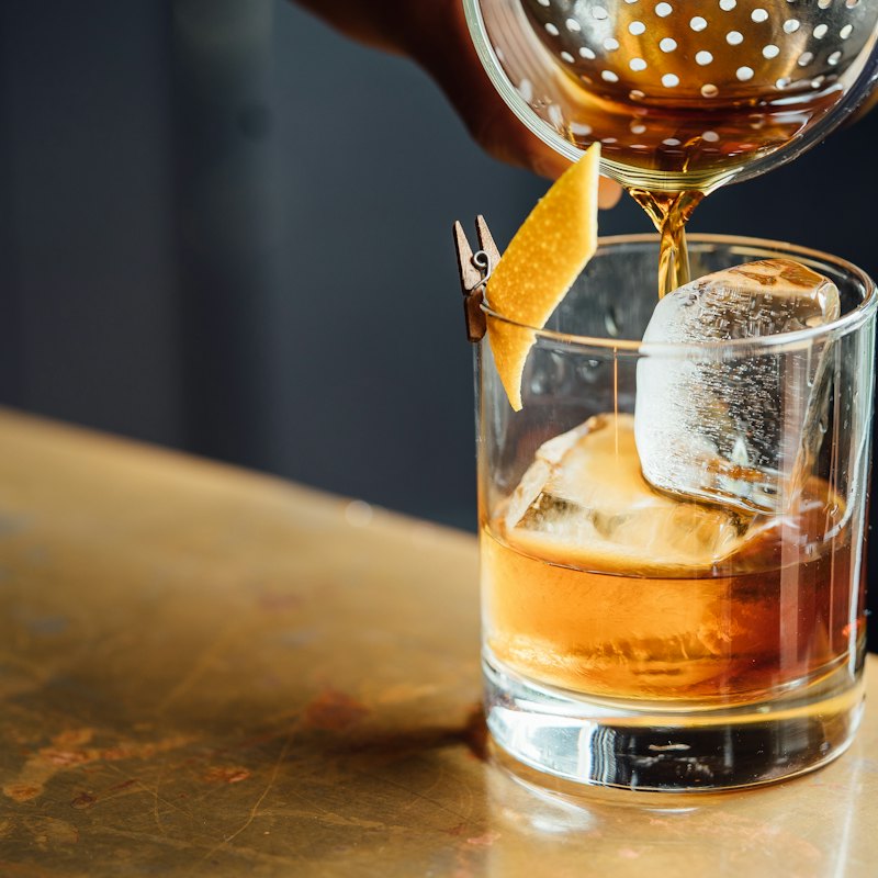 Smoked Old Fashioned