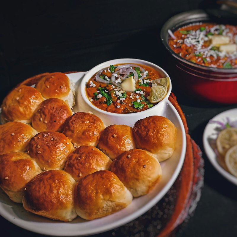 Butter Pav Bhaji